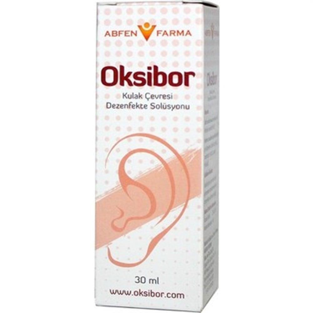 Abfen Oksibor Kulak Çevresi Dezenfekte Solüsyonu 30 ml - 1