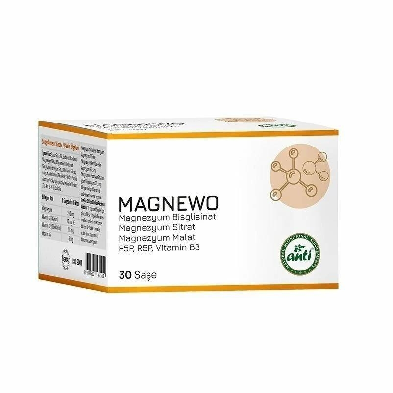 Anti Magnewo Efervesan Magnezyum 30 Saşe - 1