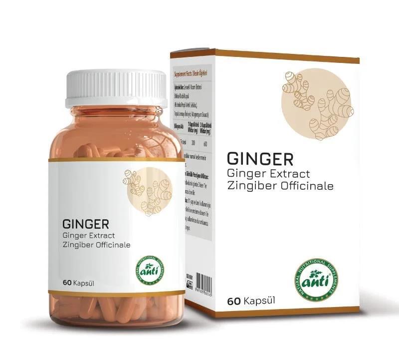 Anti Zencefil Ginger 60 Kapsül - 1