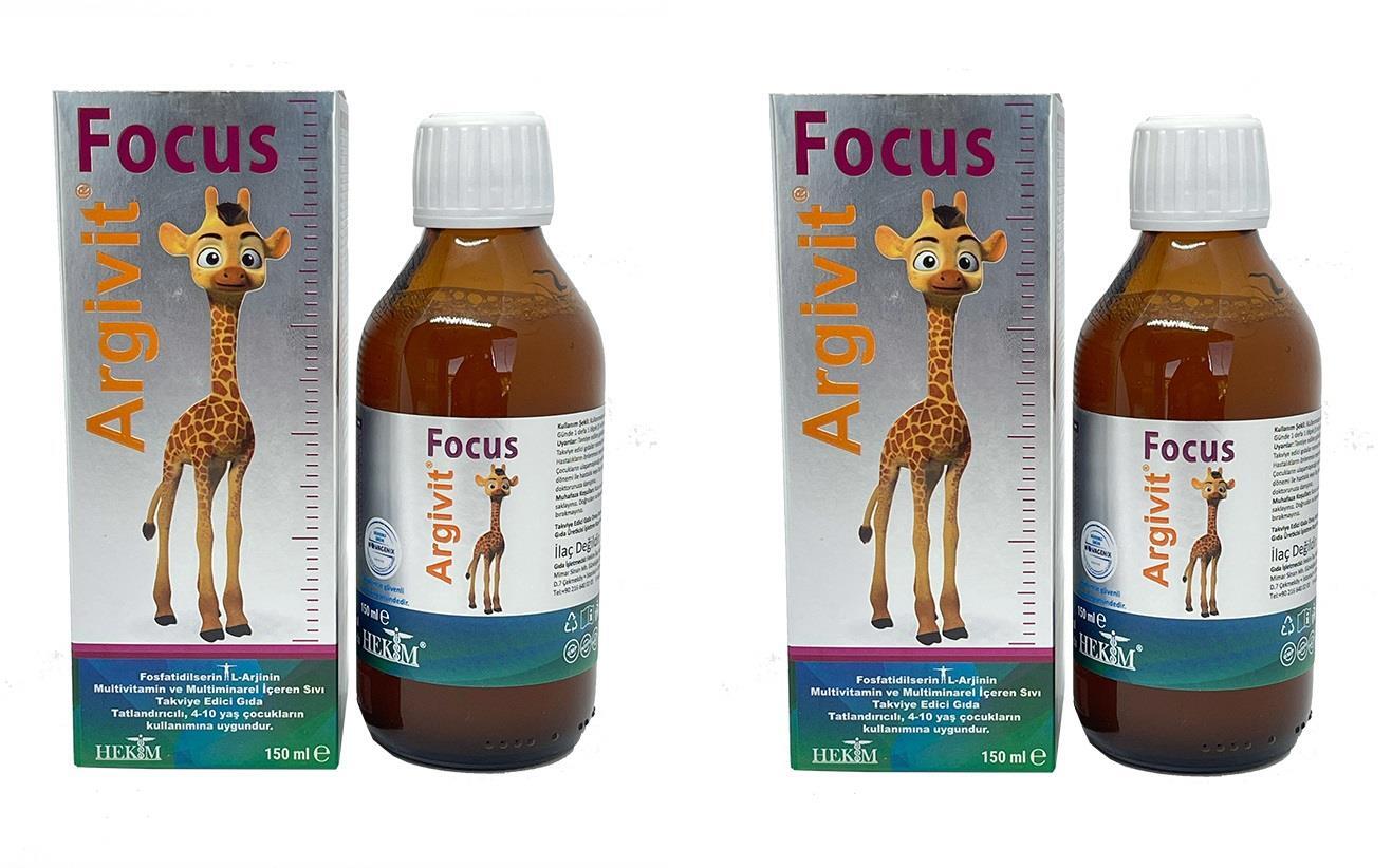 Argivit Focus 150 ml Şurup 2 Adet - 1