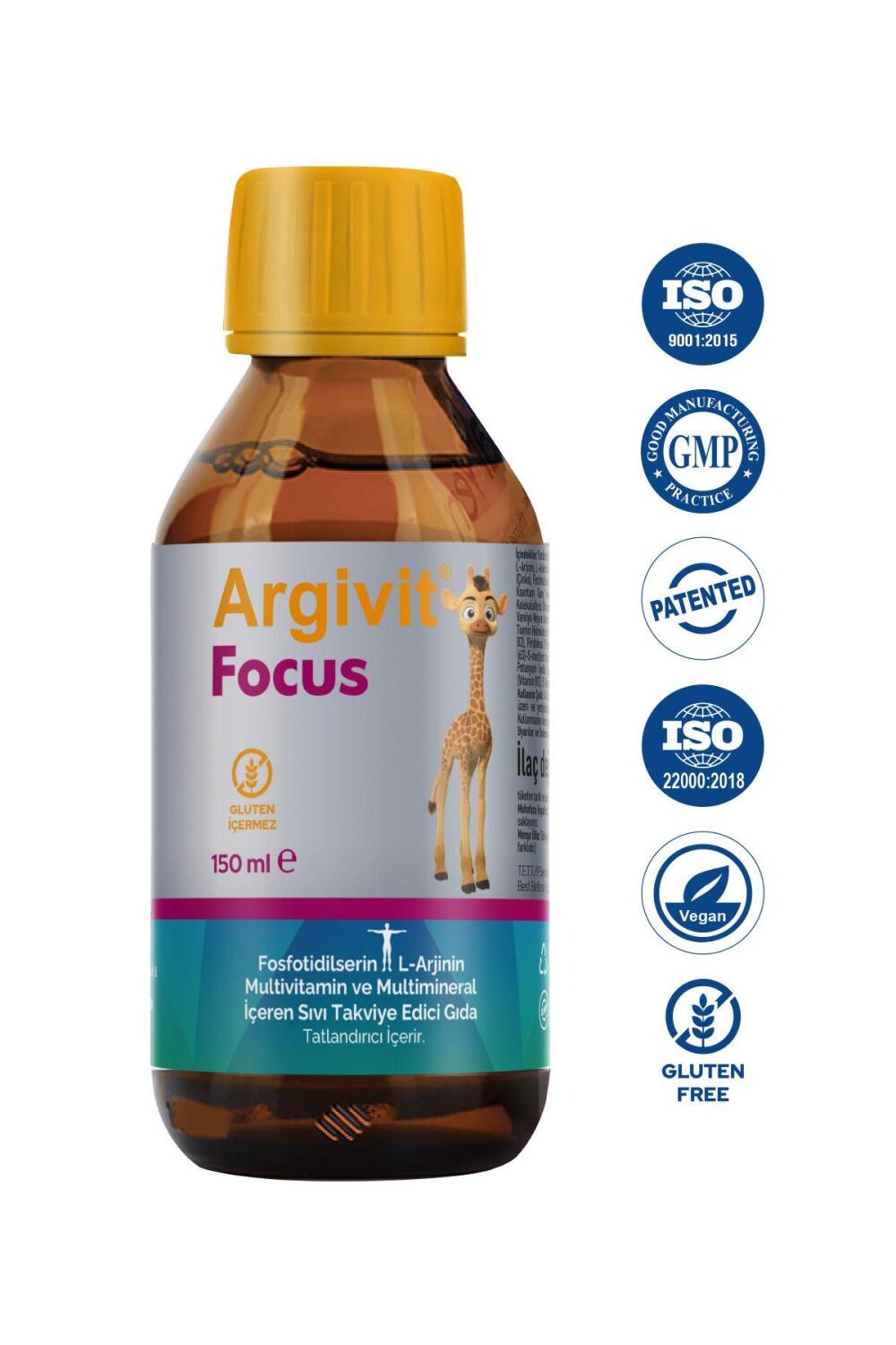 Argivit Focus Şurup 150 ml - 3