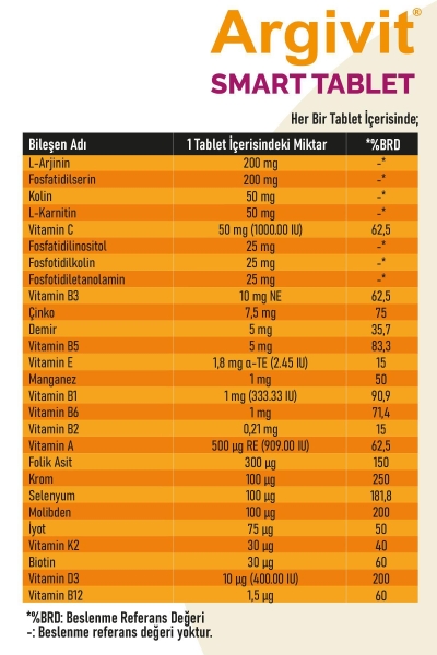 Argivit Smart 30 Tablet - 4