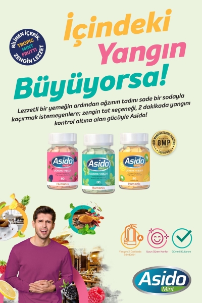 Asido Mint 80 Çiğneme Tableti - 6