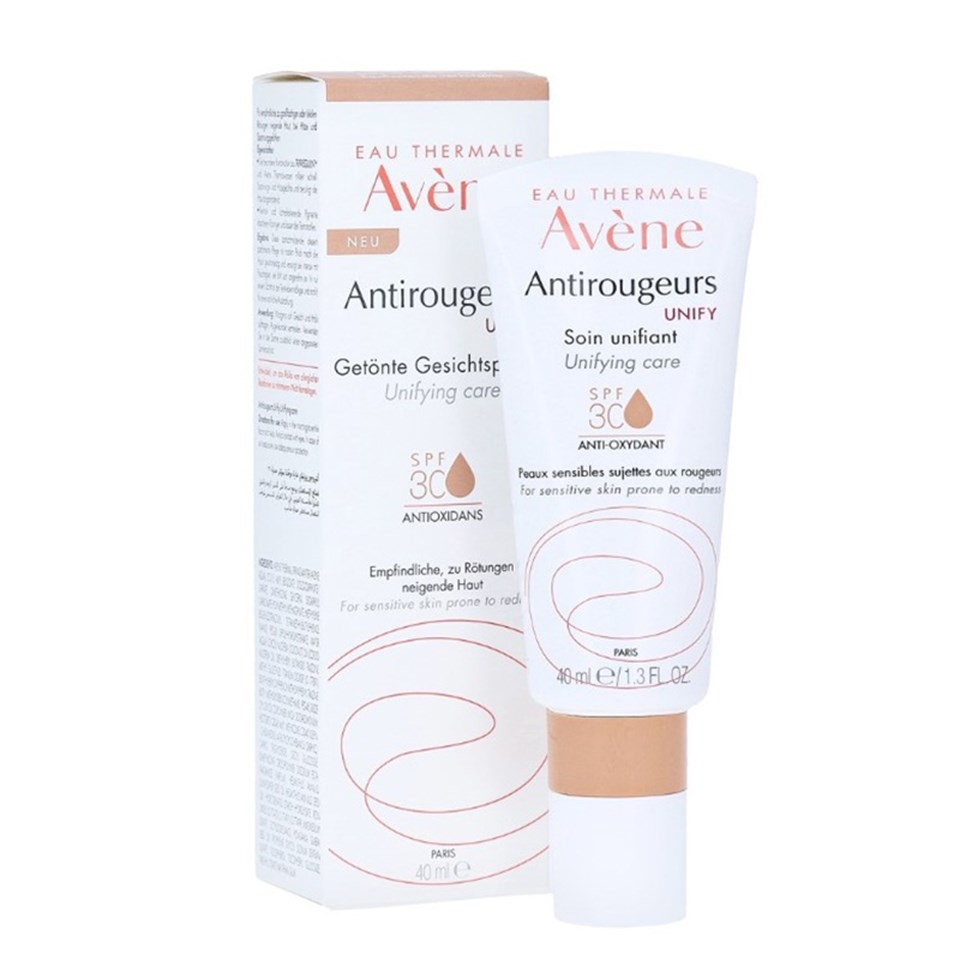 Avene Antirougeurs Unify Renkli Bakım Kremi Spf 30 40ml - 1