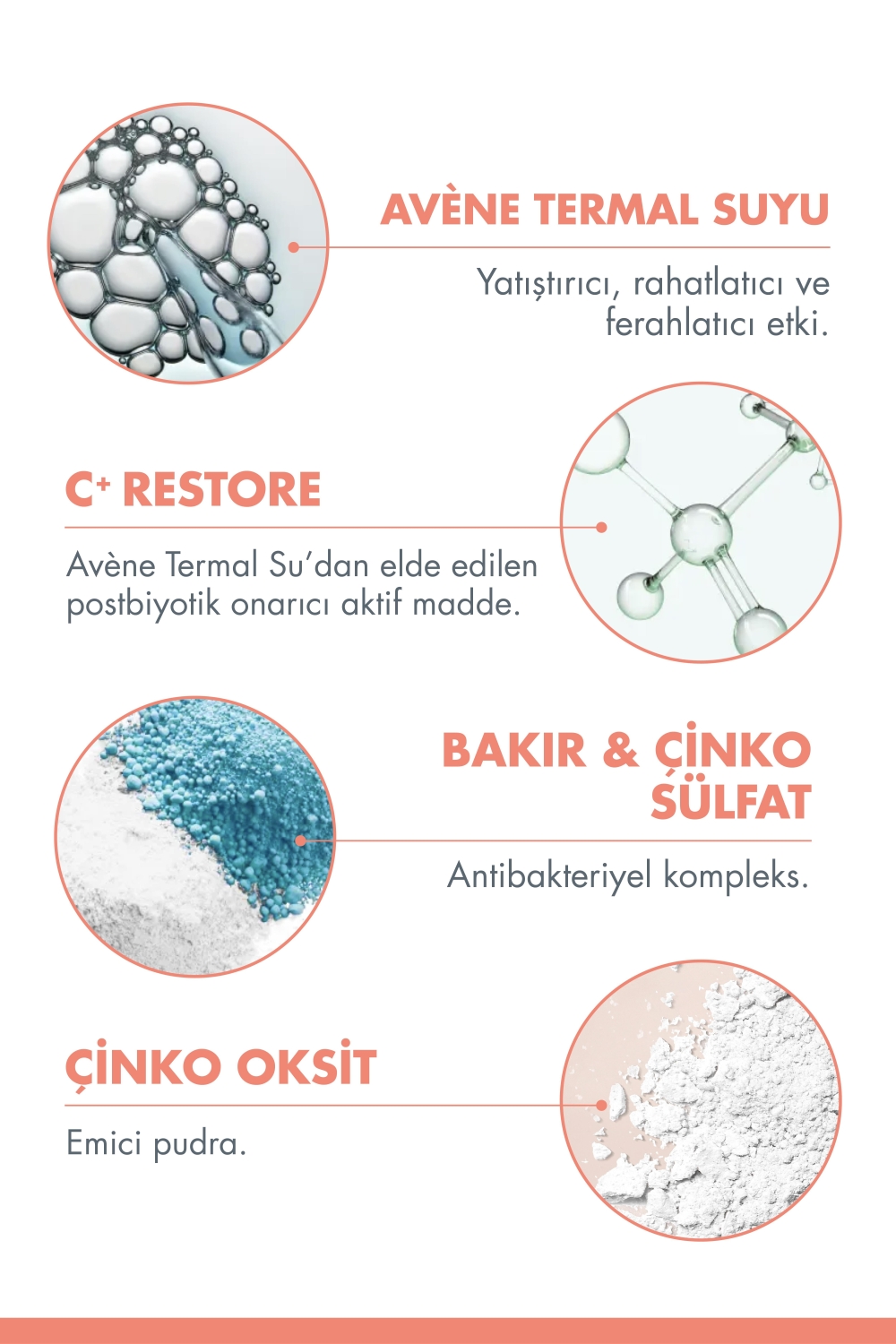 Avene Cicalfate+ Kurutucu ve Yatıştırıcı Etkiye Sahip Onarıcı Bakım Spreyi 100 ml - 3