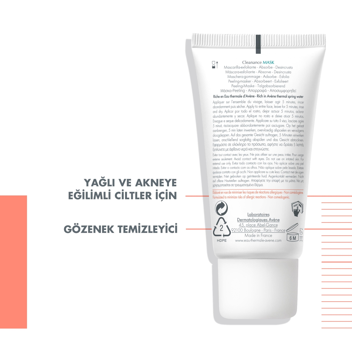 Avene Cleanance Arındırıcı Maske 50 ml - 3