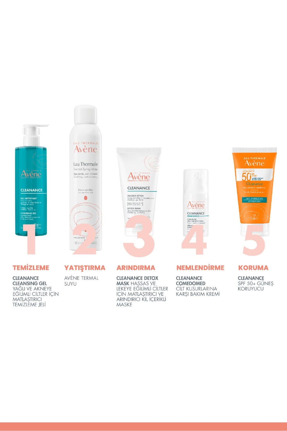 Avene Cleanance Hassas ve Lekeye Eğilimli Ciltler için Matlaştırıcı ve Arındırıcı Kil İçerikli Maske 50 ml - 6