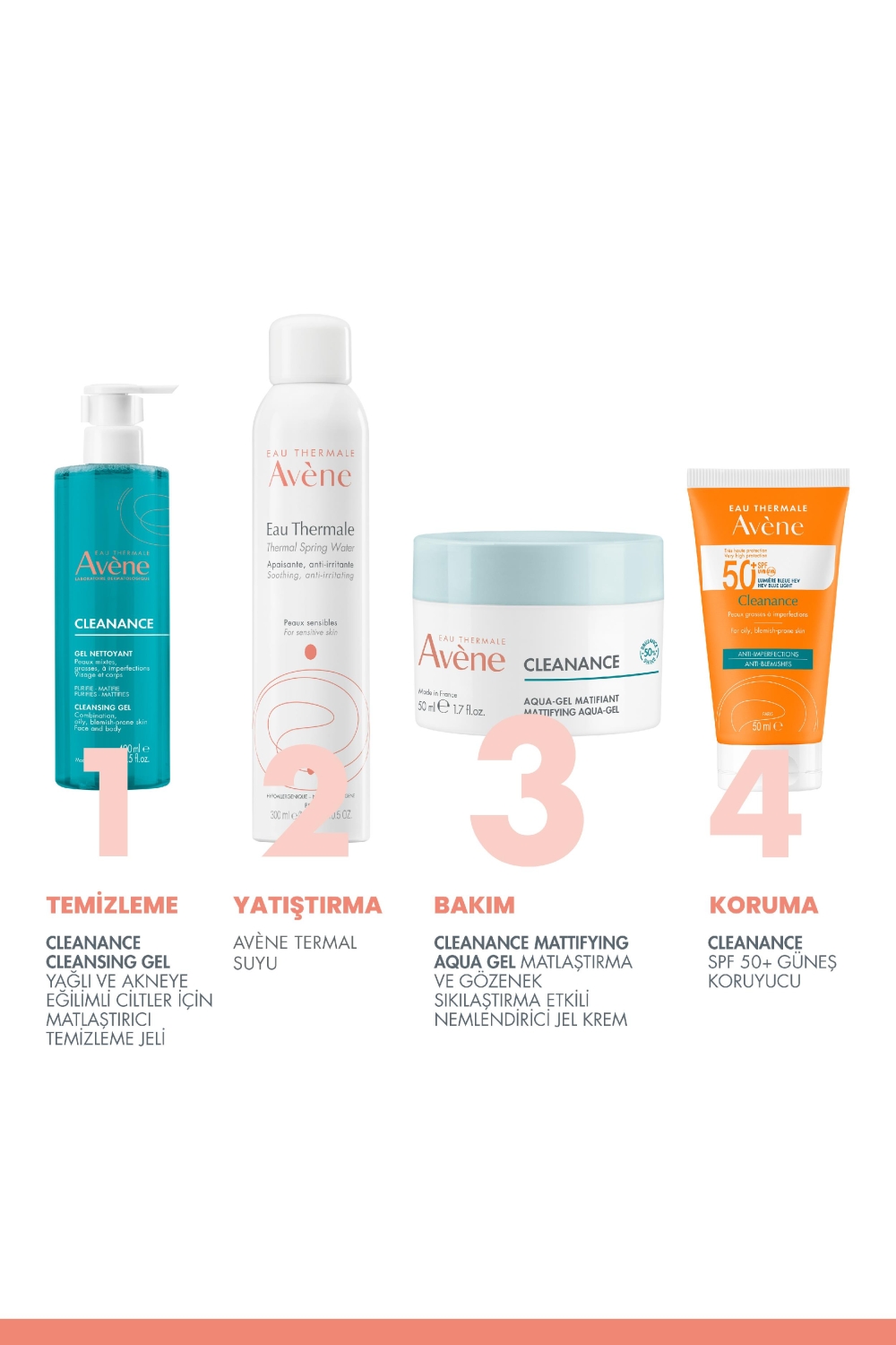 Avene Cleanance Matlaştırma ve Gözenek Sıkılaştırma Etkili Nemlendirici Jel Krem 50 ml - 6