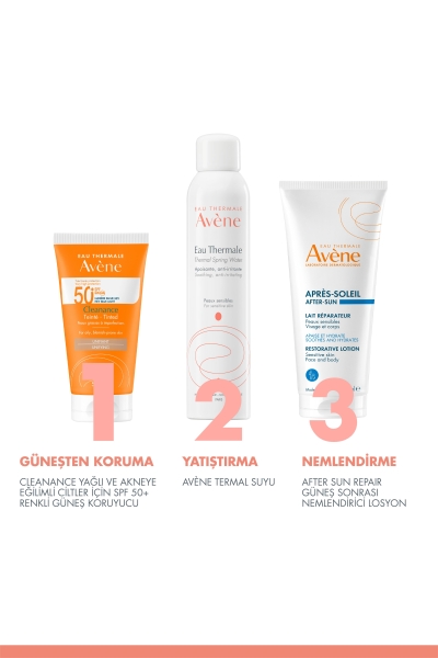 Avene Cleanance Yağlı ve Akneye Eğilimli Ciltler için SPF 50+ Renkli Güneş Koruyucu 50 ml - 6