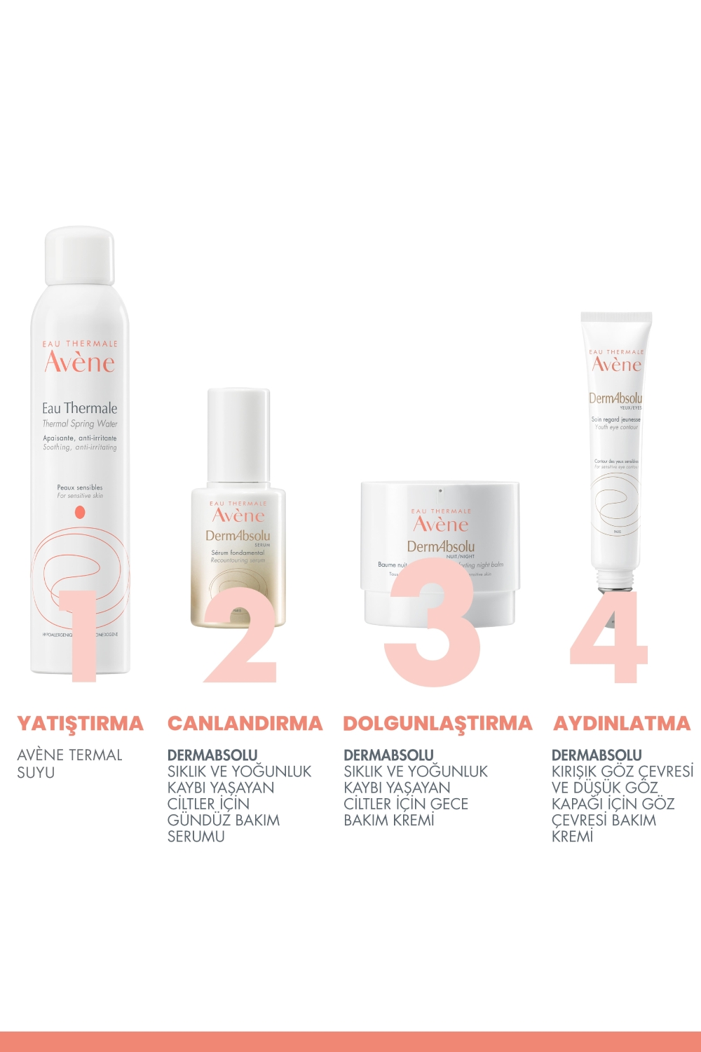 Avene DermAbsolu Sıklık ve Yoğunluk Kaybı Yaşayan Ciltler İçin Gece Bakım Kremi 40 ml - 6