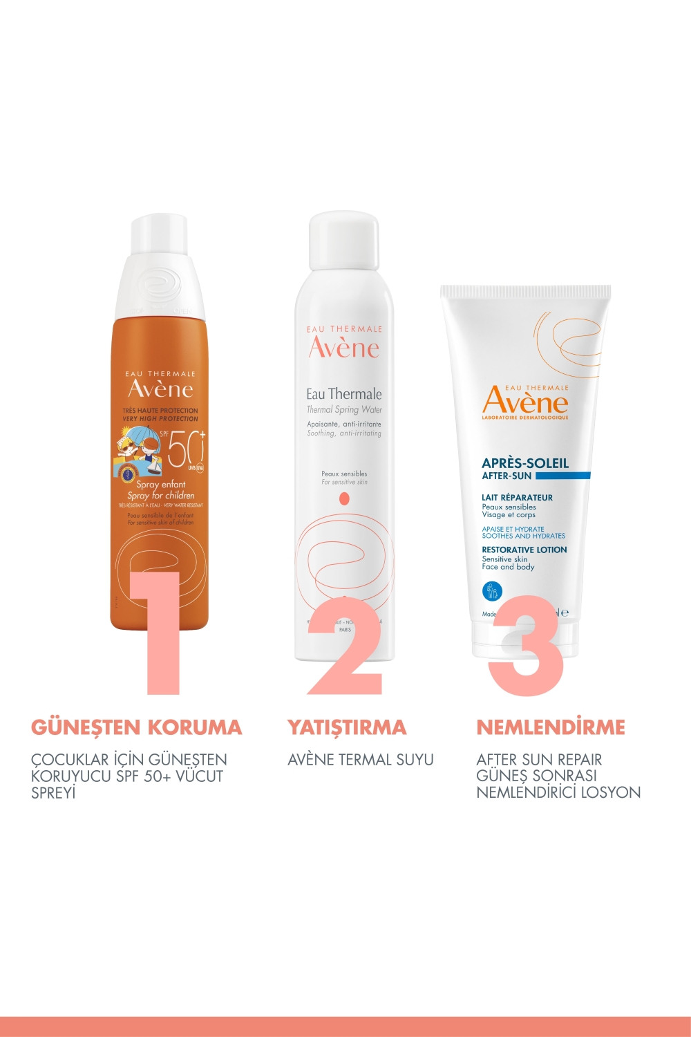 Avene Çocuklar için Güneşten Koruyucu SPF 50+ Vücut Spreyi 200 ml - 6