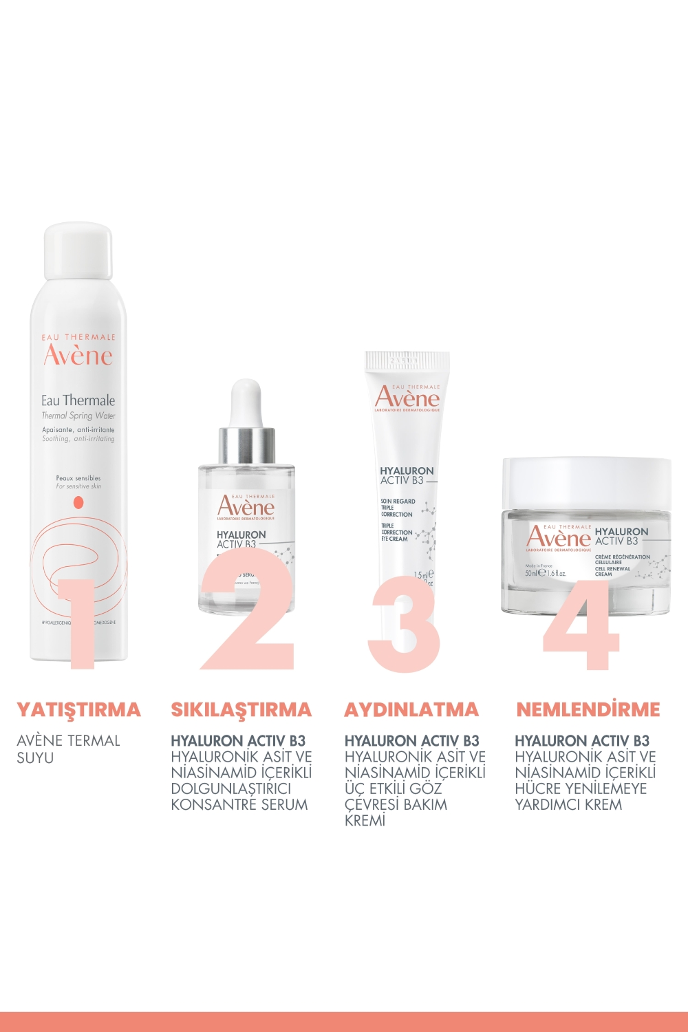 Avene Hyaluronik Asit ve Niasinamid İçerikli Dolgunlaştırıcı Konsantre Serum 30 ml - 6