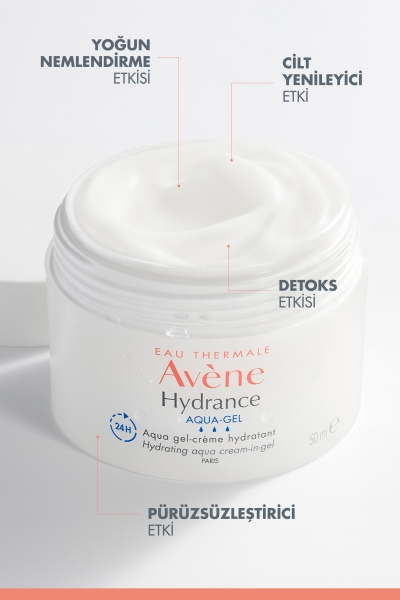 Avene Hydrance Aqua Gel Nem İhtiyacı olan Tüm Ciltler için Jel 50 ml - 4