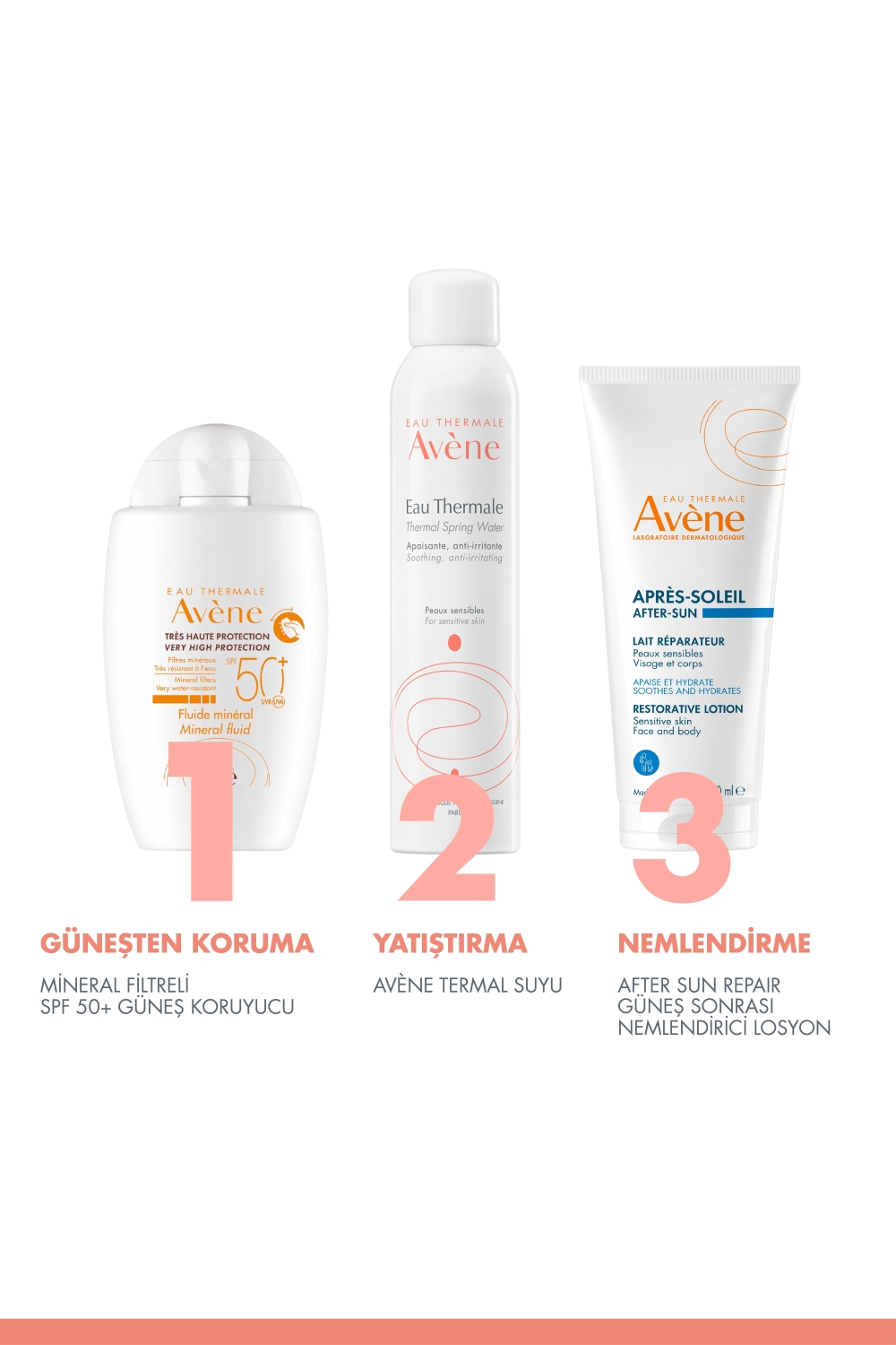 Avene Fluide Mineral Filtreli SPF 50+ Güneş Koruyucu 40 ml - 6