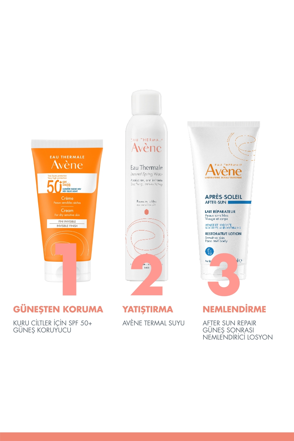 Avene Kuru Ciltler için SPF 50+ Güneş Koruyucu 50 ml - 6