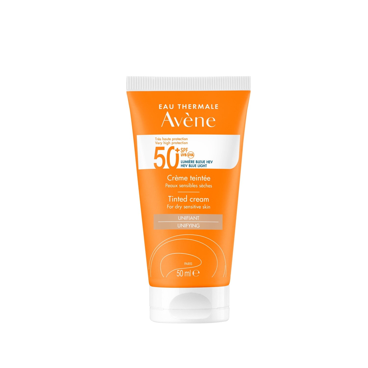 Avene Kuru Ciltler için SPF 50 + Renkli Güneş Koruyucu 50 ml - 1