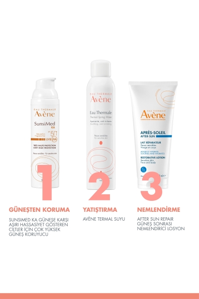 Avene SunsiMed KA Güneşe Karşı Aşırı Hassasiyet Gösteren Ciltler İçin Çok Yüksek Güneş Koruyucu 80 ml - 6