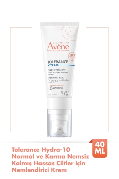 Avene Tolerance Hydra-10 Normal ve Karma Nemsiz Kalmış Hassas Ciltler için Nemlendirici Krem 40 ml - 1