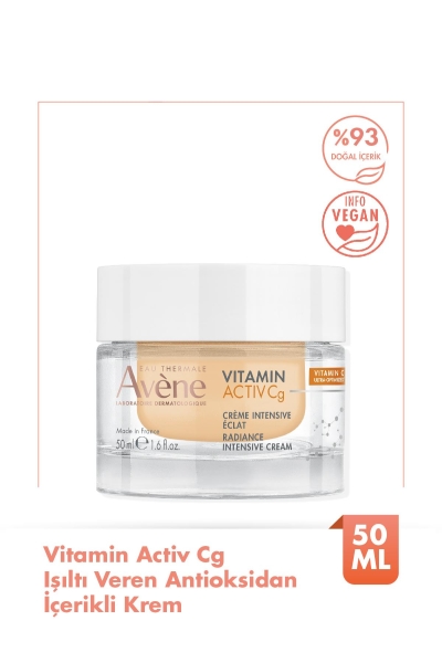 Avene Vitamin Activ Cg Radiance Işıltı Veren Antioksidan İçerikli Krem 50 ml - 1