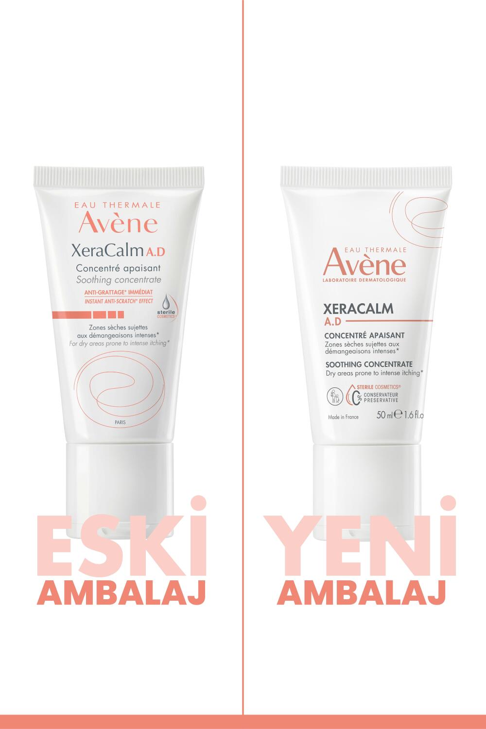 Avene XeraCalm A.D Concentre - Atopik Cilt Yatıştırıcı Bakım Kremi 50ml - 7