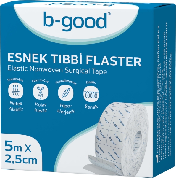 B good Esnek Tıbbi Flaster 5m x 2,5cm - 1