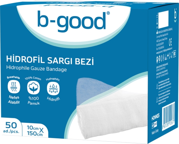 B Good Hidrofil Sargı Bezi 10cmx150cm - 1