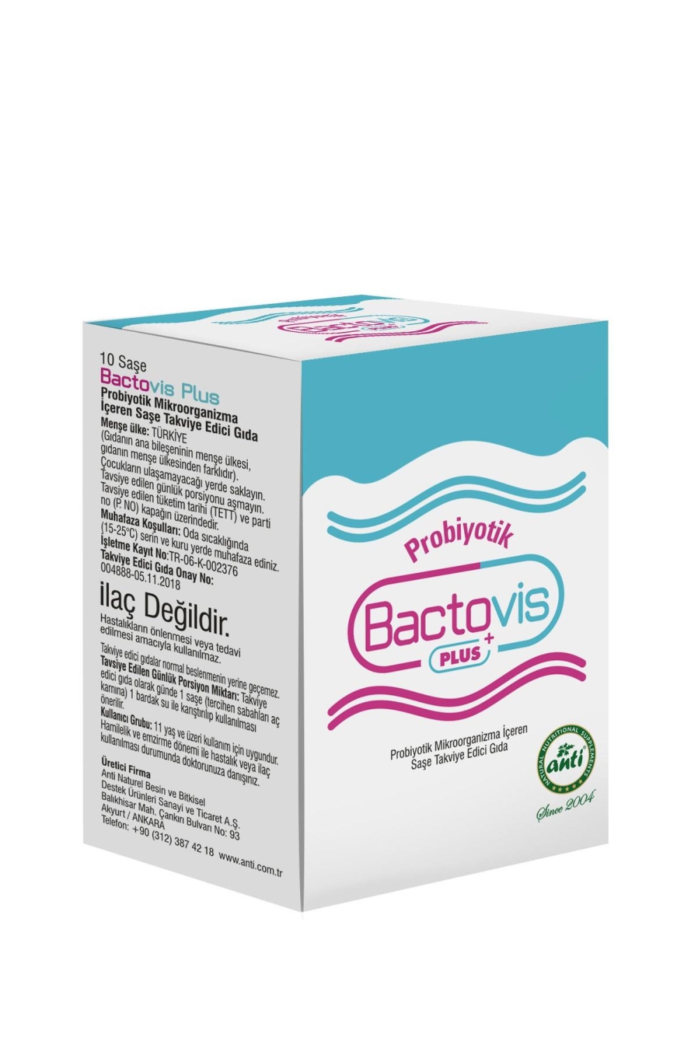 Bactovis Plus+ Probiyotik 10 Saşe - 1