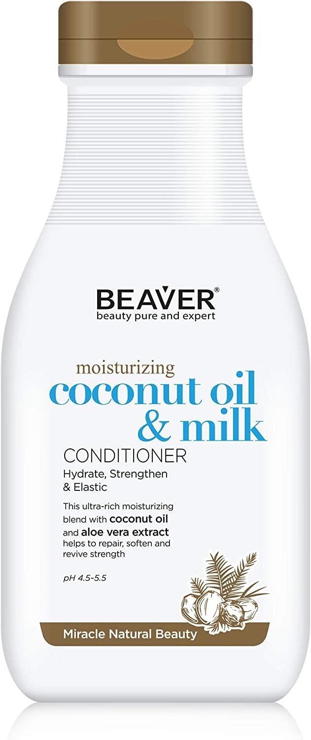 Beaver Coconut Oil Milk Moisturizing 350 ml Nemlendirici Saç Kremi - 1