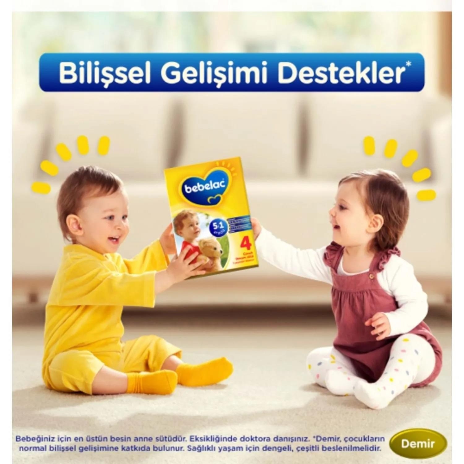 Bebelac 4 Çocuk Devam Sütü 800 gr - 4