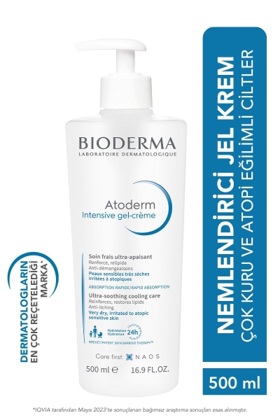 Bioderma Atoderm Intensive Gel Creme 500 ml - 1