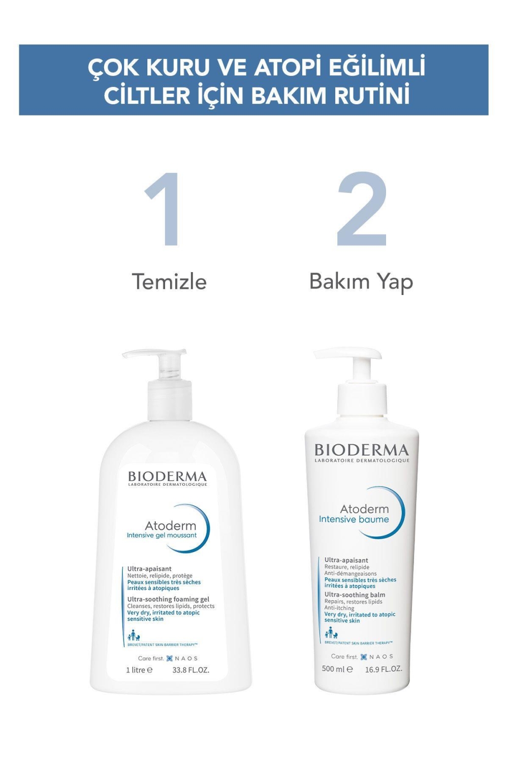 Bioderma Atoderm Intensive Yatıştırıcı Balm 500 ml - 8