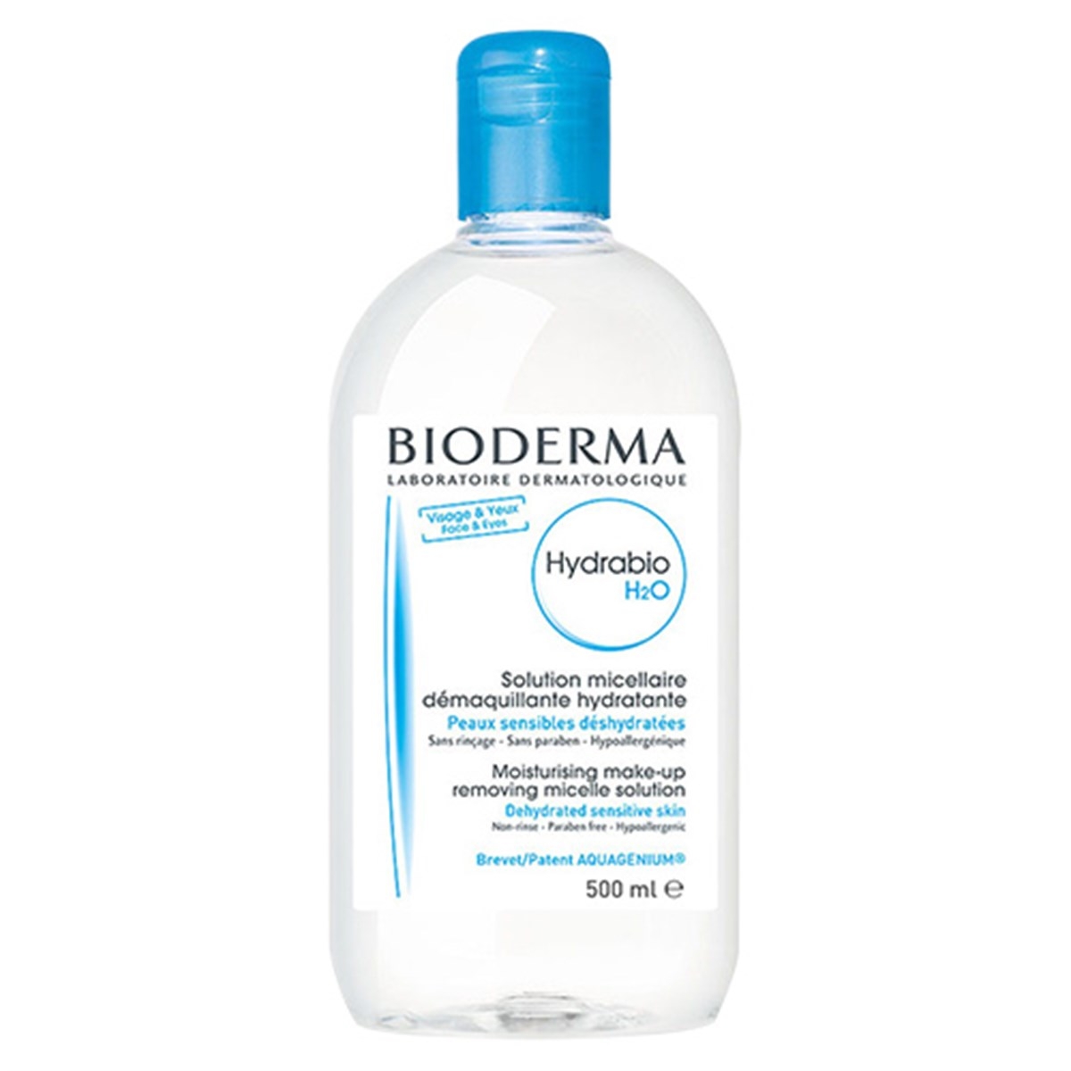 Bioderma Hydrabio H2O Yüz ve Makyaj Temizleme Suyu 500 ml - 1