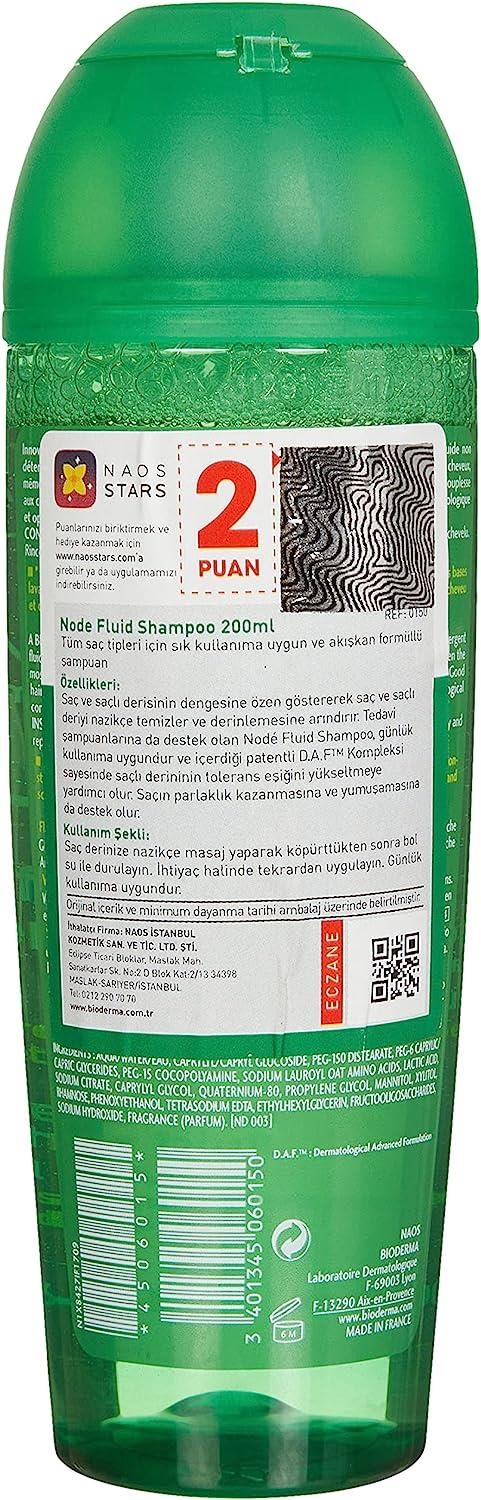 Bioderma Node Fluid 200 ml Günlük Bakım Şampuan - 2