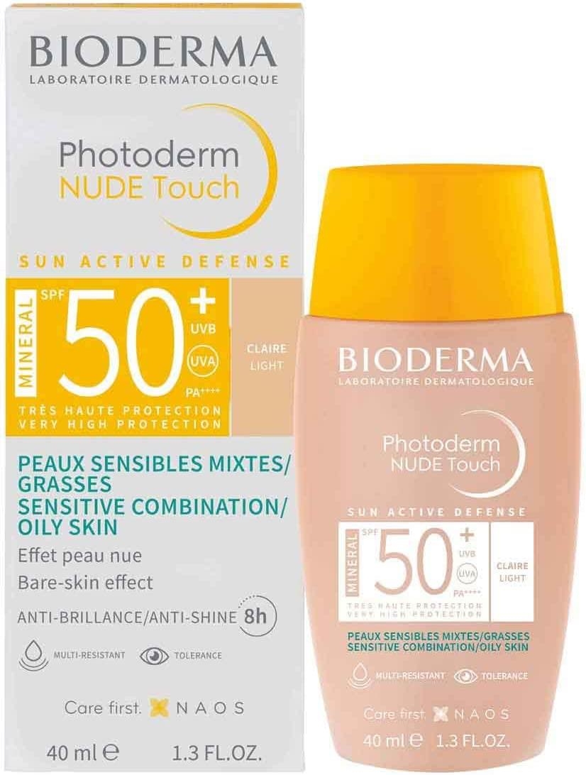 Bioderma Photoderm Nude Touch Spf 50+ Light Renkli Güneş Kremi 40 ml - 2