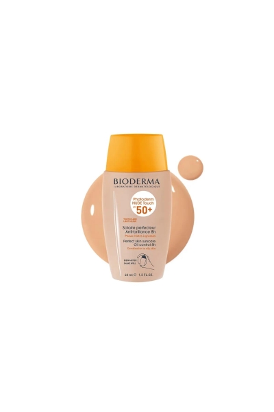 Bioderma Photoderm Nude Touch Spf 50+ Light Renkli Güneş Kremi 40 ml - 4