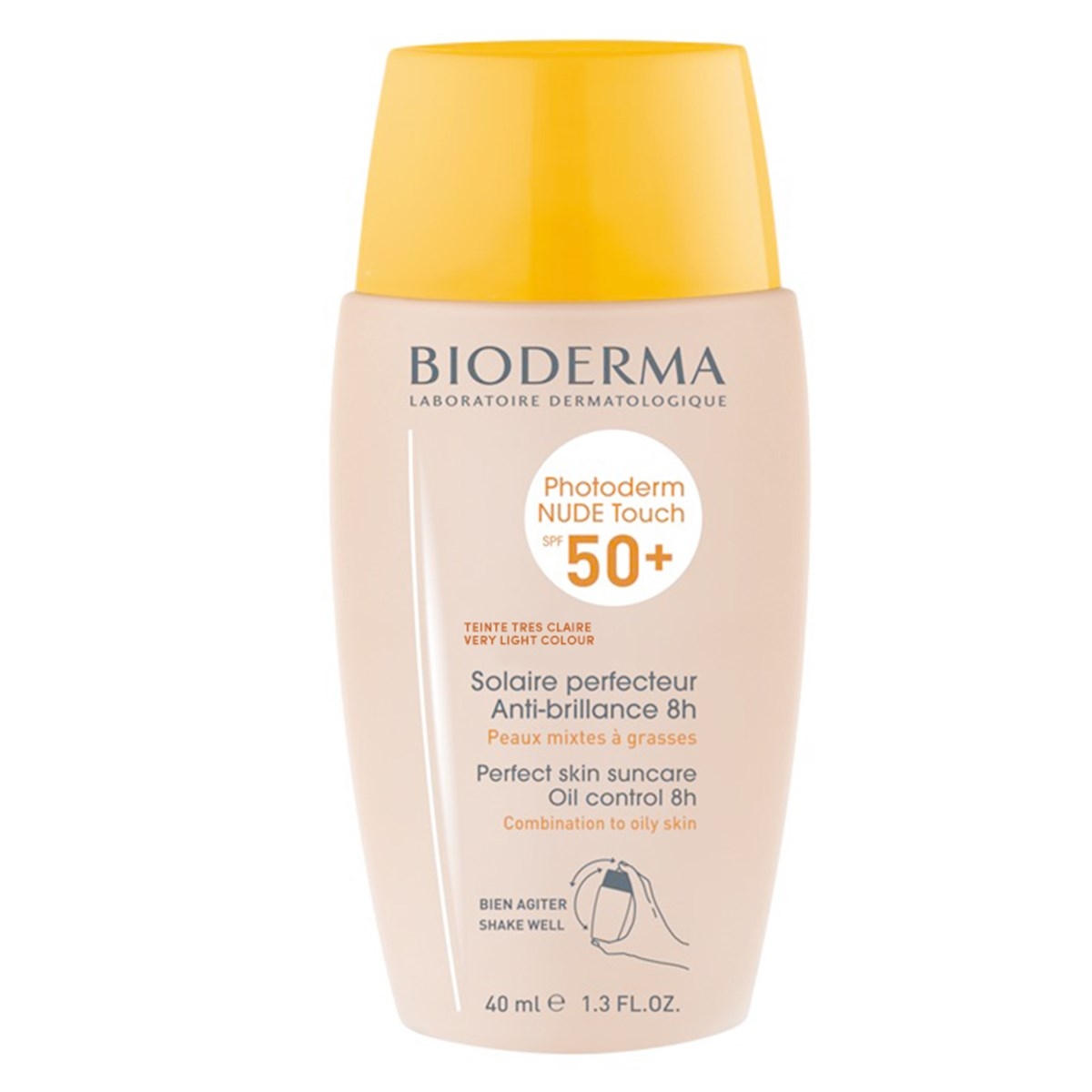 Bioderma Photoderm Nude Touch Spf 50+ Natural Renkli Güneş Koruyucu 40 ml - 1