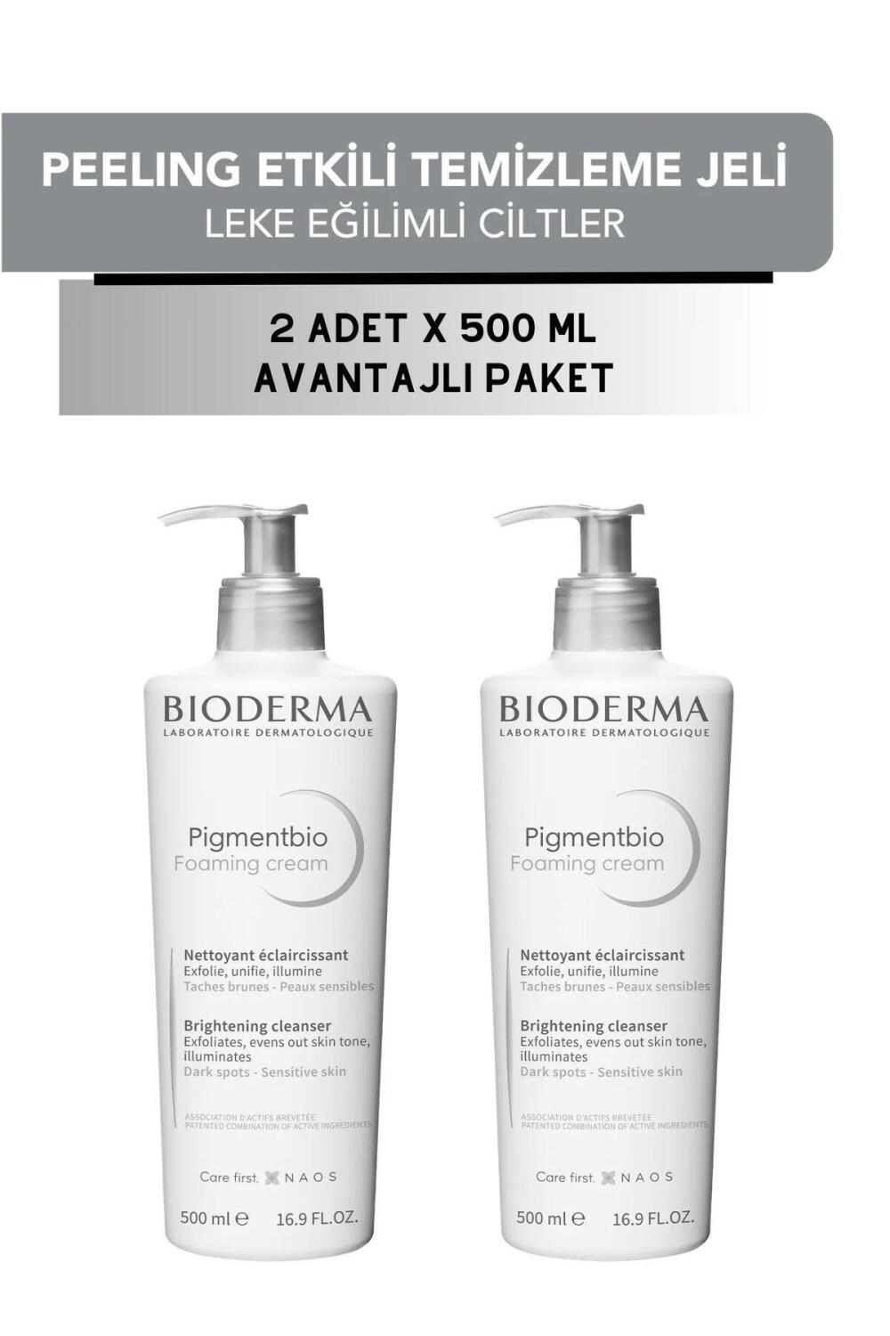 Bioderma Pigmentbio Foaming Cream 500 ML X 2 Adet | Avantajlı Set - 1