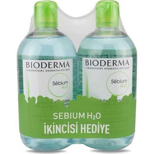 Bioderma Sebium H2O 500 ml 2'li Paket Misel Solüsyon - 1