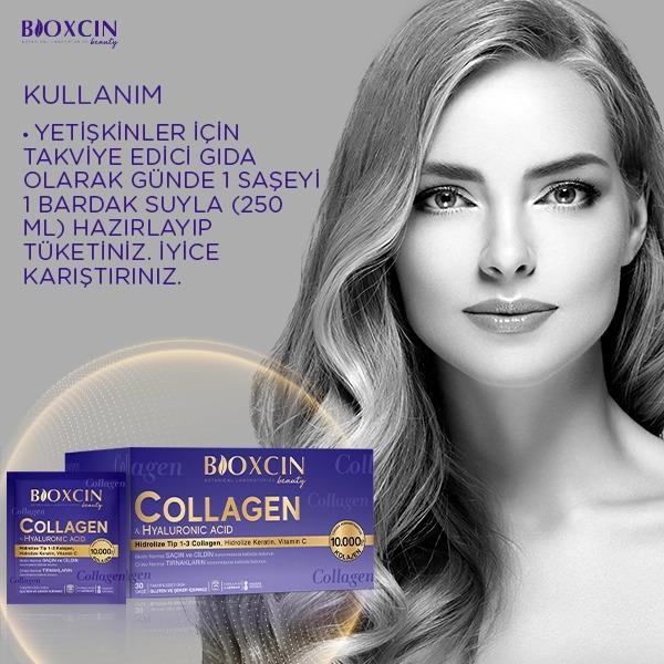 Bioxcin Beauty Collagen Hyaluronic Acid 30 Saşe - 5