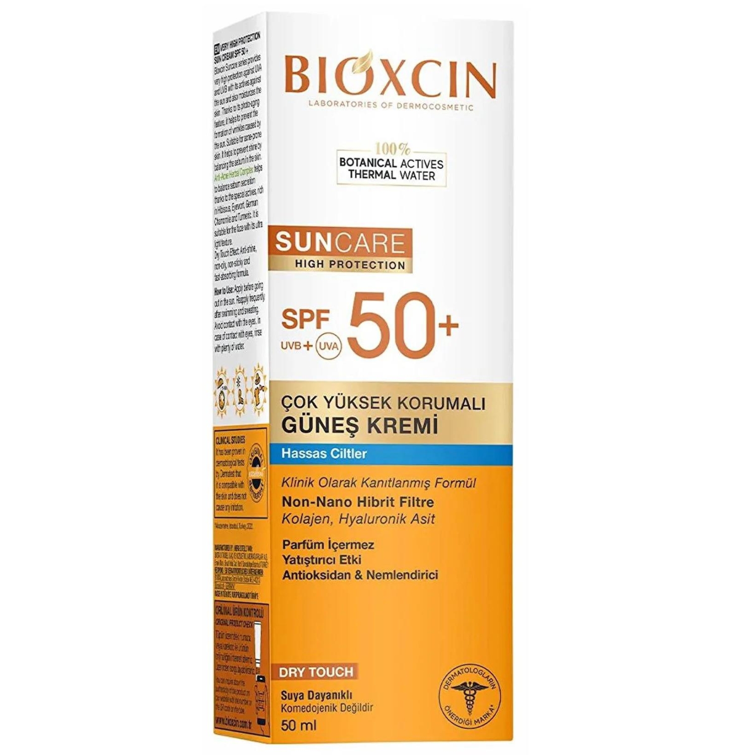 Bioxcin Sun Care Hassas Ciltler Icin Cok Yuksek Korumali Gunes Kremi Spf50+ 50 Ml - 1