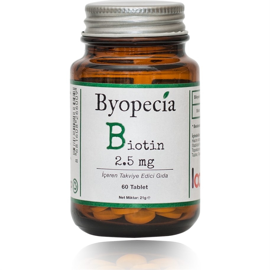 Byopecia Biotin 2.5 mg 60 Tablet - 1