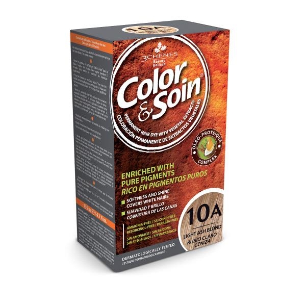 Color Soin Organik 10A Light Ash Blond Saç Boyası - 1