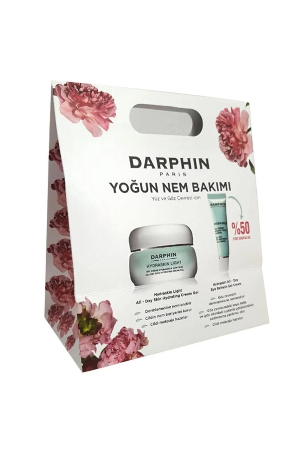 Darphin Hydraskin Ezber Bozan Cilt ve Göz Çevresi Nem Bakım Seti 50 ml+15 ml - 2