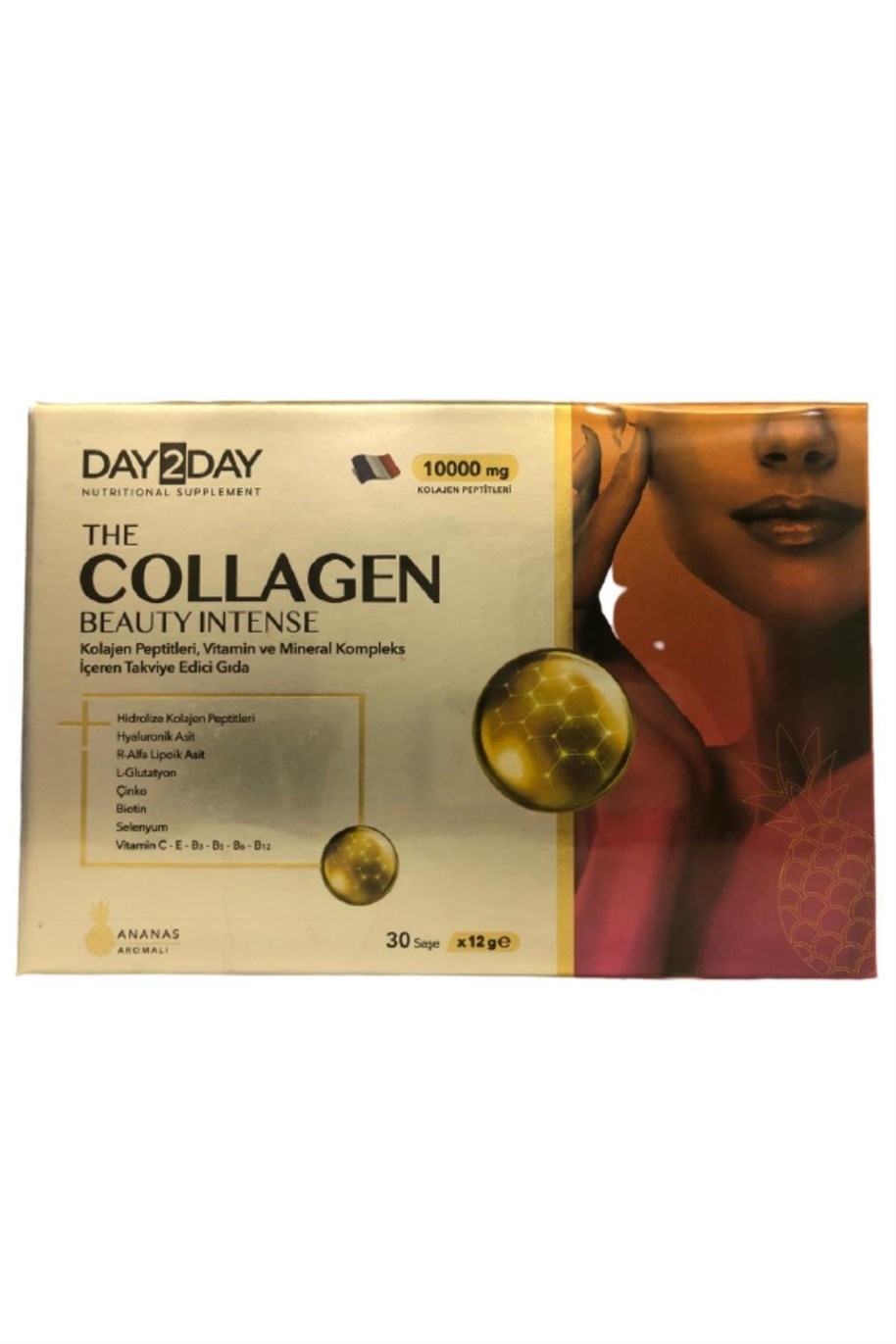 Day2Day The Collagen Beauty İntense 30 Saşe 12 gr (Ananas) - 1