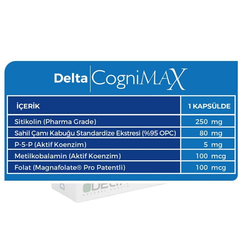 Delta Cognimax 30 Kapsül - 2