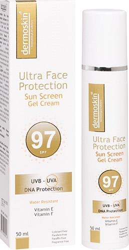 Dermoskin Ultra Face Protection Gel Spf 97 50 ml Yüz için Güneş Koruyucu - 1