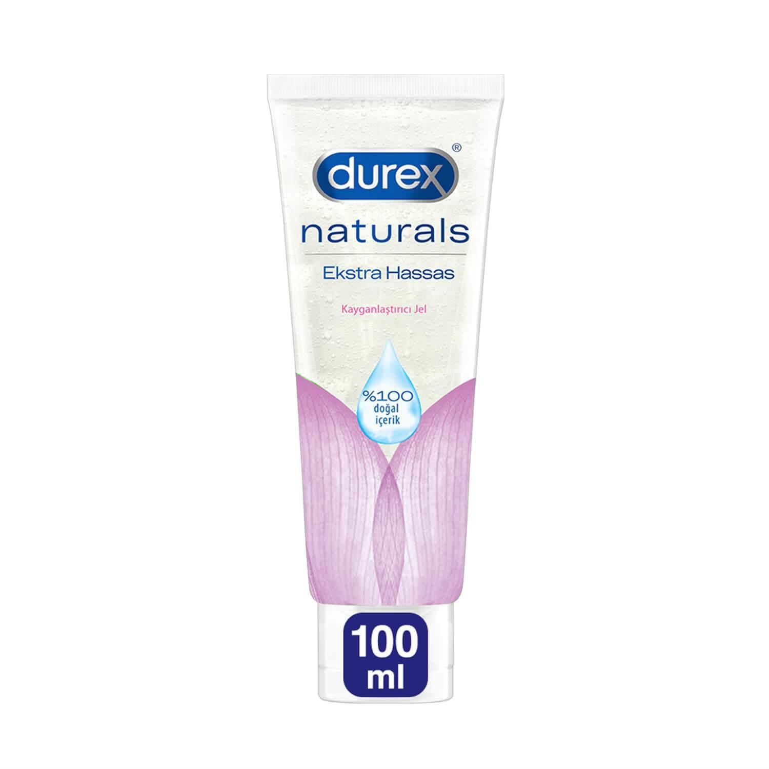 Durex Naturals Extra Hassas 100 ml Kayganlaştırıcı - 1