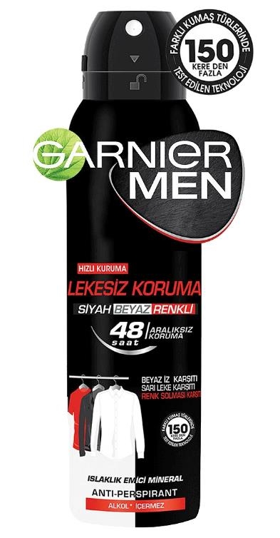 Garnier Men Lekesiz Koruma Deodorant 150 ml - 1