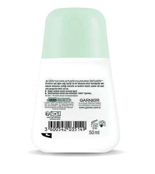 Garnier Mineral Saf & Temiz Roll On 50 ml Arındırıcı Etki - 2