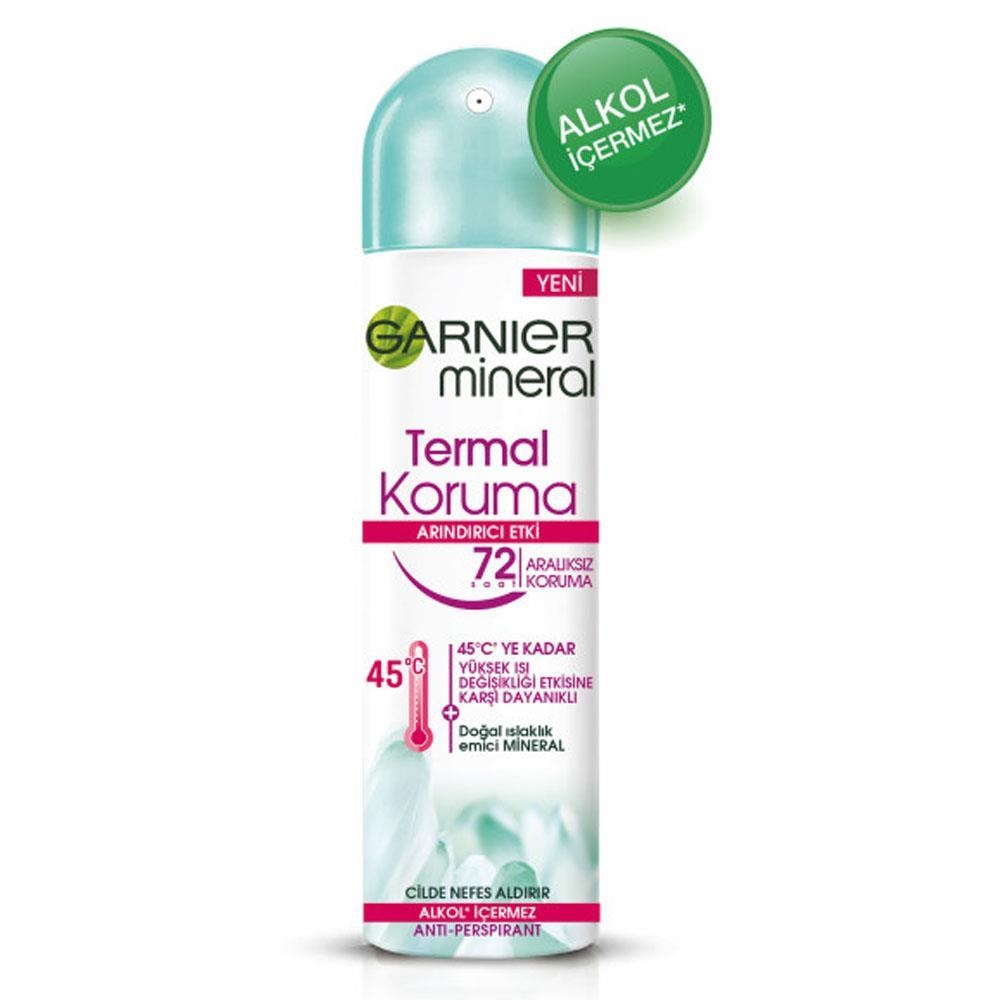 Garnier Mineral Termal Koruma Deodorant 150 ml Arındırıcı Etki 72sa - 1